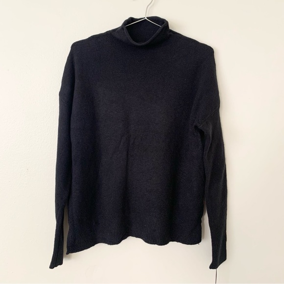 | william rast • rolled mock neck knit sweater | - Picture 2 of 9